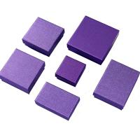Jewelry Gift Box, Paper, with Sponge, portable & dustproof 