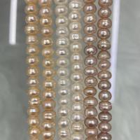 Naturel d'eau douce perles, perle d'eau douce cultivée, DIY, plus de couleurs à choisir, 5mm Environ 15 pouce, Vendu par brin