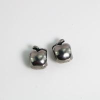 Stainless Steel Beads, 304 Stainless Steel, Apple, DIY Approx 4mm 