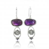 Crystal Drop Earring, Zinc Alloy, with Crystal, plated, vintage & for woman 