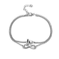 Zinc Alloy Anklet, with 1.57inch extender chain, fashion jewelry & for woman Approx 8.27 Inch 