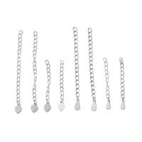 Sterling Silver Extender Chain, 925 Sterling Silver, DIY [