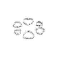 Sterling Silver Spacer Beads, 925 Sterling Silver, Heart, DIY 