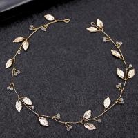 Headband, Zinc Alloy, with Crystal, fashion jewelry & for woman 450mm 