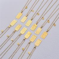 手作り真鍮のネックレス, 銅, ゴールドメッキ, 星座の宝石 & さまざまなパターンの選択 & 女性用, 金色, 長さ:約 17.72 インチ, 売り手 パソコン