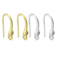Brass Hook Earwire, plated, fashion jewelry & DIY 