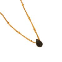 Stainless Steel Jewelry Necklace, 304 Stainless Steel, with Resin, with 2.75inch extender chain, Heart, real gold plated, fashion jewelry & for woman, 10mm Approx 13.78 Inch 