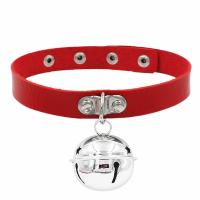 Fashion Choker Necklace, PU Leather, with 304 Stainless Steel, Length Adjustable & fashion jewelry & for woman Approx 41 cm 