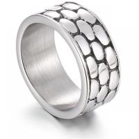 Stainless Steel Finger Ring, 316L Stainless Steel, fashion jewelry & for man, 9mm 
