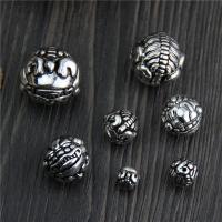 Sterling Silver Spacer Beads, 925 Sterling Silver, Fabulous Wild Beast, Antique finish, DIY 