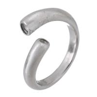 Stainless Steel Finger Ring, 316 Stainless Steel, fashion jewelry & for woman, original color, 4.5mm, US Ring .5 