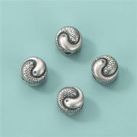 Perles intercalaires en argent , argent sterling 925, Vintage & DIY, 8.8mm Environ 2.6mm, Vendu par PC