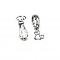 Zinc Alloy Jewelry Pendants, Egg Beater, antique silver color plated, vintage & DIY Approx 
