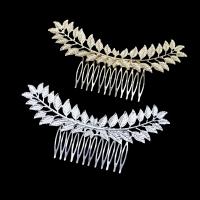 Decorative Hair Combs, Zinc Alloy, fashion jewelry & for woman 