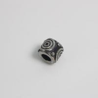 Edelstahl Perlen, 304 Edelstahl, Modeschmuck & DIY, 10.6x9.1mm, Bohrung:ca. 4mm, verkauft von PC