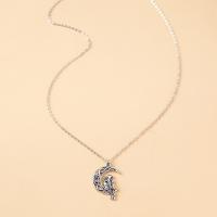 Zinc Alloy Necklace, with 2inch extender chain, Bird, silver color plated, vintage & Unisex Approx 16.5 Inch 