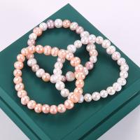 Cultured Freshwater Pearl Bracelets, handmade, fashion jewelry & for woman 7mm Approx 6.89 Inch 