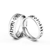 Stainless Steel Finger Ring, 304 Stainless Steel, vintage  & for man, US Ring 