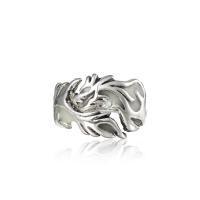 Luminated Finger Ring, Zinc Alloy, Dragon, plated, adjustable & for man 