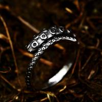 Titanium Steel Finger Ring, polished, vintage & for man, US Ring 
