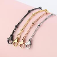 Stainless Steel Chain Necklace, 304 Stainless Steel, plated  & for woman 