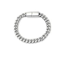 Bracelet en acier inoxydable, Acier inoxydable 304, bijoux de mode & unisexe, couleur originale Environ 21 cm, Vendu par PC