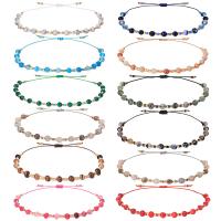 Gemstone Bracelets, Seedbead, with Gemstone, handmade, adjustable & for woman Approx 15-30 cm 