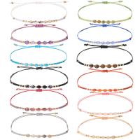 Gemstone Bracelets, Seedbead, with Gemstone, handmade, adjustable & for woman Approx 15-30 cm 