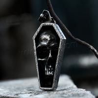 Stainless Steel Skull Pendant, 304 Stainless Steel, polished, vintage & DIY [