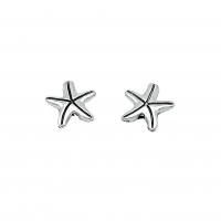 Zinc Alloy Animal Beads, Starfish, antique silver color plated, vintage & DIY Approx 
