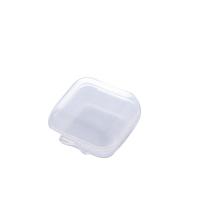 Plastic Bead Container, Polypropylene(PP), Square, Mini & dustproof, clear 