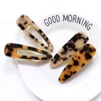 Alligator Hair Clip, Acetate, fashion jewelry & for woman 80mm 