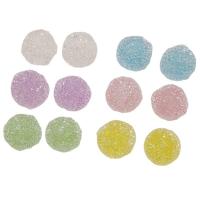 Resin Jewelry Beads, Round, DIY & candy style 