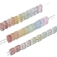 Vernickelt Glasperlen, Unterschiedliche Form zur Auswahl & DIY, keine, ca. 40PCs/Strang, verkauft von Strang