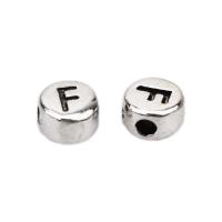 Sterling Silver Spacer Beads, 925 Sterling Silver, Antique finish, DIY & with letter pattern Approx 1mm 