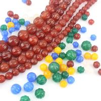 Perles agates, Agate, gravé, DIY & normes différentes pour le choix, plus de couleurs à choisir Vendu par sac