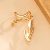 Earring Cuff and Wraps, Zinc Alloy, plated, fashion jewelry & for woman 4.5*6.5cm 