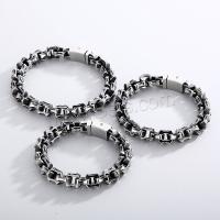 Stainless Steel Chain Bracelets, 316L Stainless Steel, fashion jewelry & for man, 10.5mm 