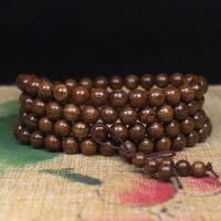108 Mala Beads, Sapotaceae, folk style & Unisex 