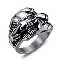Stainless Steel Finger Ring, 304 Stainless Steel, fashion jewelry & for man, original color, 12mm 