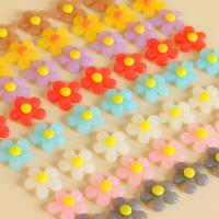 Acryl Schmuck Perlen, Blume, DIY, keine, 19x18.5mm, ca. 100PCs/Menge, verkauft von Menge