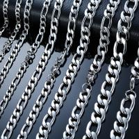 Stainless Steel Chain Necklace, 304 Stainless Steel, Vacuum Ion Plating  & for man [