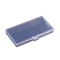 Plastic Bead Container, Polypropylene(PP), Rectangle, dustproof & transparent 