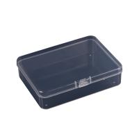 Plastic Bead Container, Polypropylene(PP), Rectangle, dustproof & transparent 