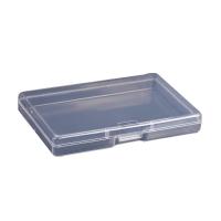 Boîte en plastique, Polypropylène (pp), rectangle, Anti-poussière & transparent Vendu par PC