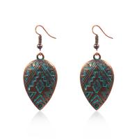 Zinc Alloy Drop Earring, plated, vintage & fashion jewelry & for woman 