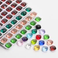 Polymer Clay Nagel Kunst, Glas, Quadrat, DIY & für Frau, keine, 8x8mm, 10PCs/Menge, verkauft von Menge