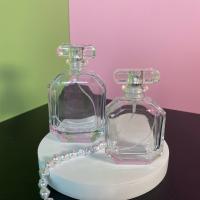 Glass Perfume Bottle, with Aluminum Alloy, portable & durable clear 