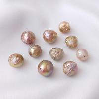 Natural Freshwater Pearl Loose Beads, DIY, Random Color, 9-10mm 