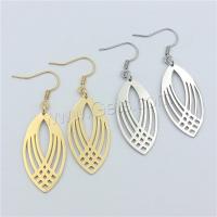 Stainless Steel Drop Earring, 304 Stainless Steel, plated, fashion jewelry & for woman 
